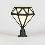 Unique Diamond-shaped LED Post Lights Outdoor Lights Waterproof Fence Post Lights - Lamp Outdoor
