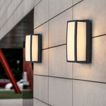 Unique Double-layer Lampshade Waterproof Outdoor LED Wall Lamp for Villa Courtyard Balcony - Lamp Outdoor