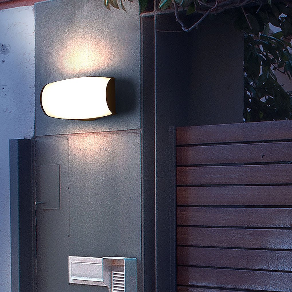 Unique Double-layer Lampshade Waterproof Outdoor LED Wall Lamp for Villa Courtyard Balcony - Lamp Outdoor