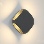 Square LED Waterproof Black Modern Outdoor Wall Lights Fence Post Lights - Lamp Outdoor