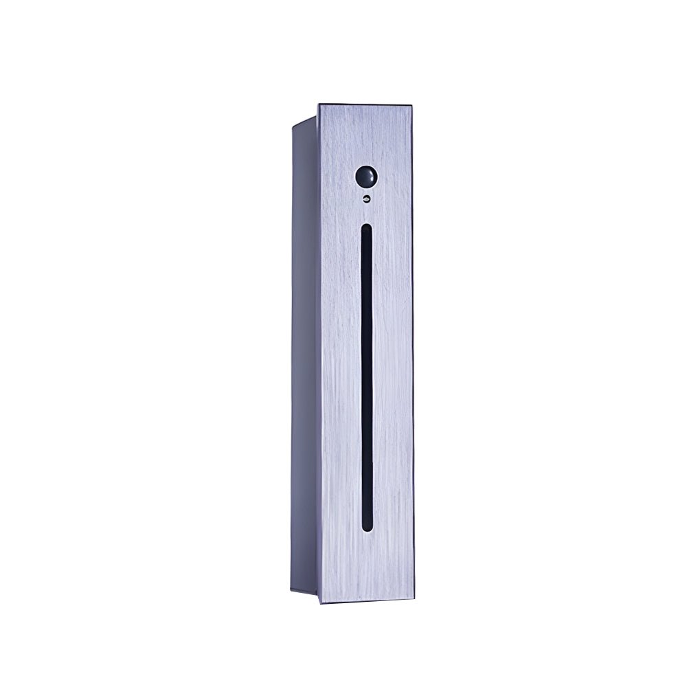 Vertical Motion Sensor LED Stair Light Wall Recessed Contemporary Lighting For Indoor and Outdoor Steps - Lamp Outdoor