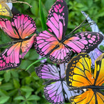 Six-Head Butterfly Solar Garden Lights - Lamp Outdoor