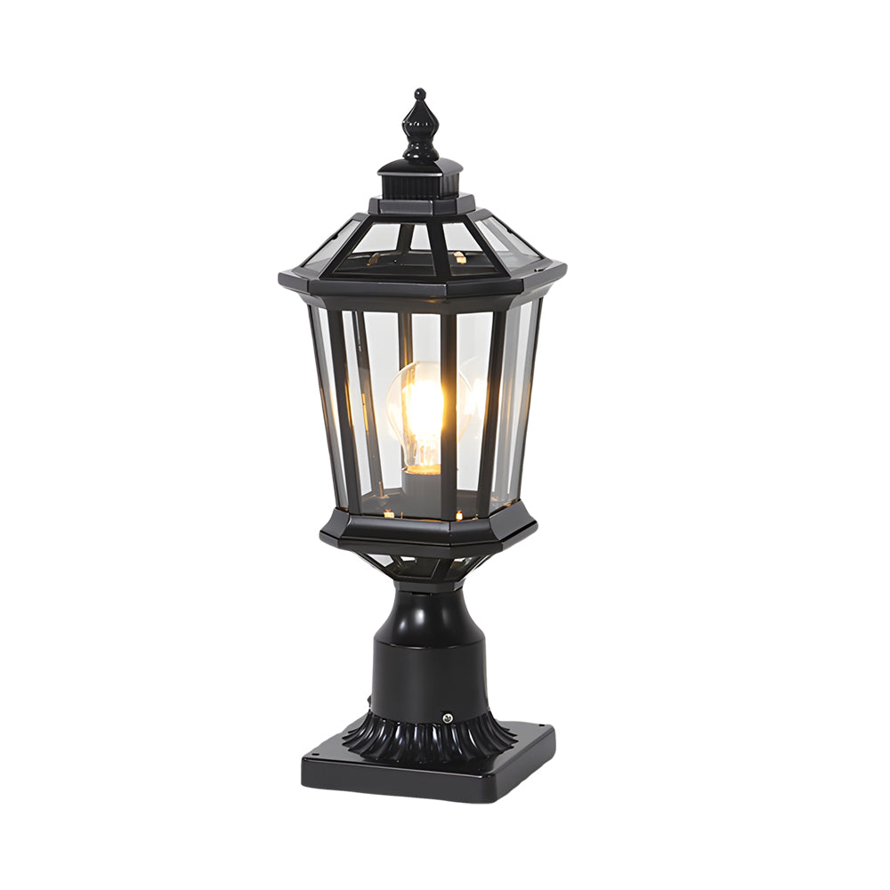 LED Waterproof Solar Column Pillar Lights for Garden - Lamp Outdoor