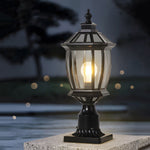 LED Waterproof Solar Column Pillar Lights for Garden - Lamp Outdoor