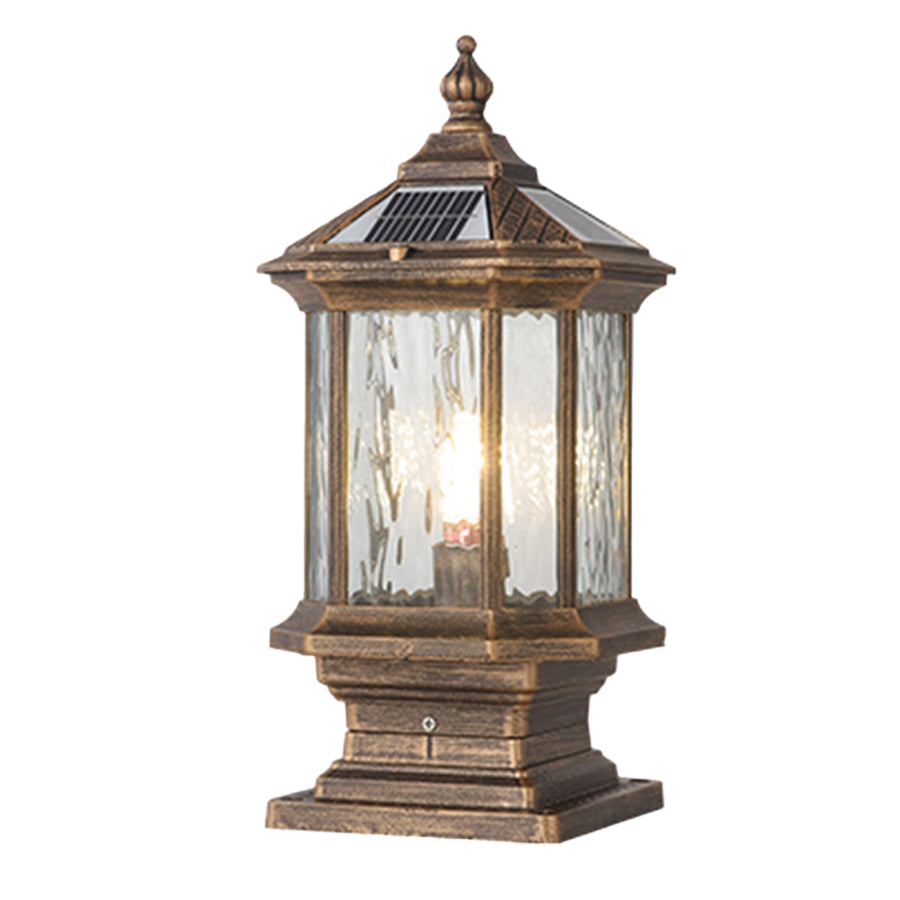 Vintage Lantern Pillar Lights European-style - Lamp Outdoor