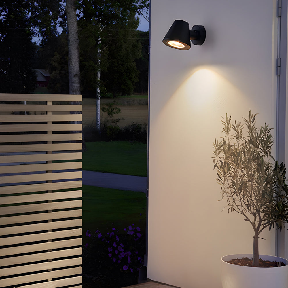 Waterproof Wall Spot Light LED Aluminum for Long-Range Illumination - Lamp Outdoor