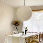 Washi Paper Round Series Pendant Lamp - Lamp Outdoor