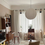 Washi Paper Round Series Pendant Lamp - Lamp Outdoor