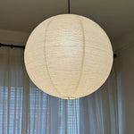 Washi Paper Round Series Pendant Lamp - Lamp Outdoor