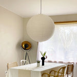 Washi Paper Round Series Pendant Lamp - Lamp Outdoor