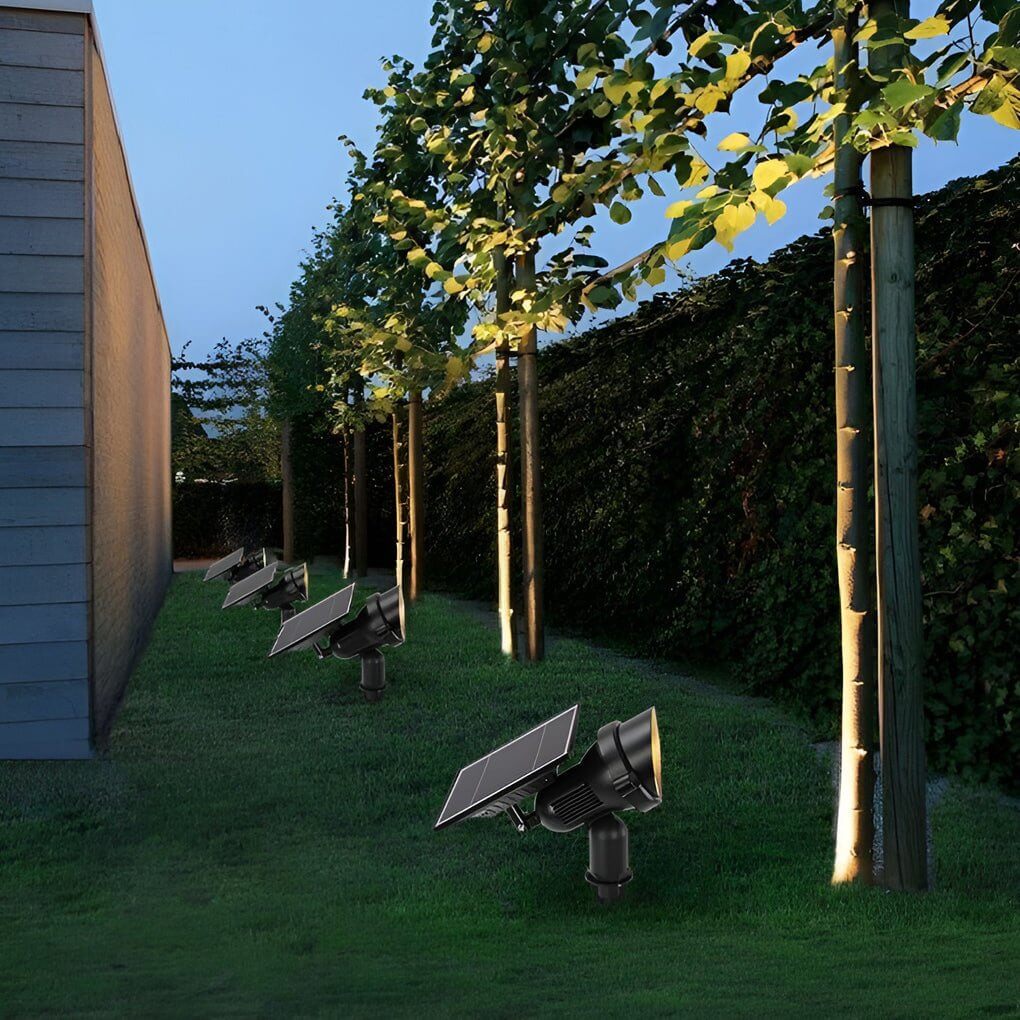 Outdoor Solar Spot Lights Adjustable and Solar-Powered Tree Lighting - Lamp Outdoor