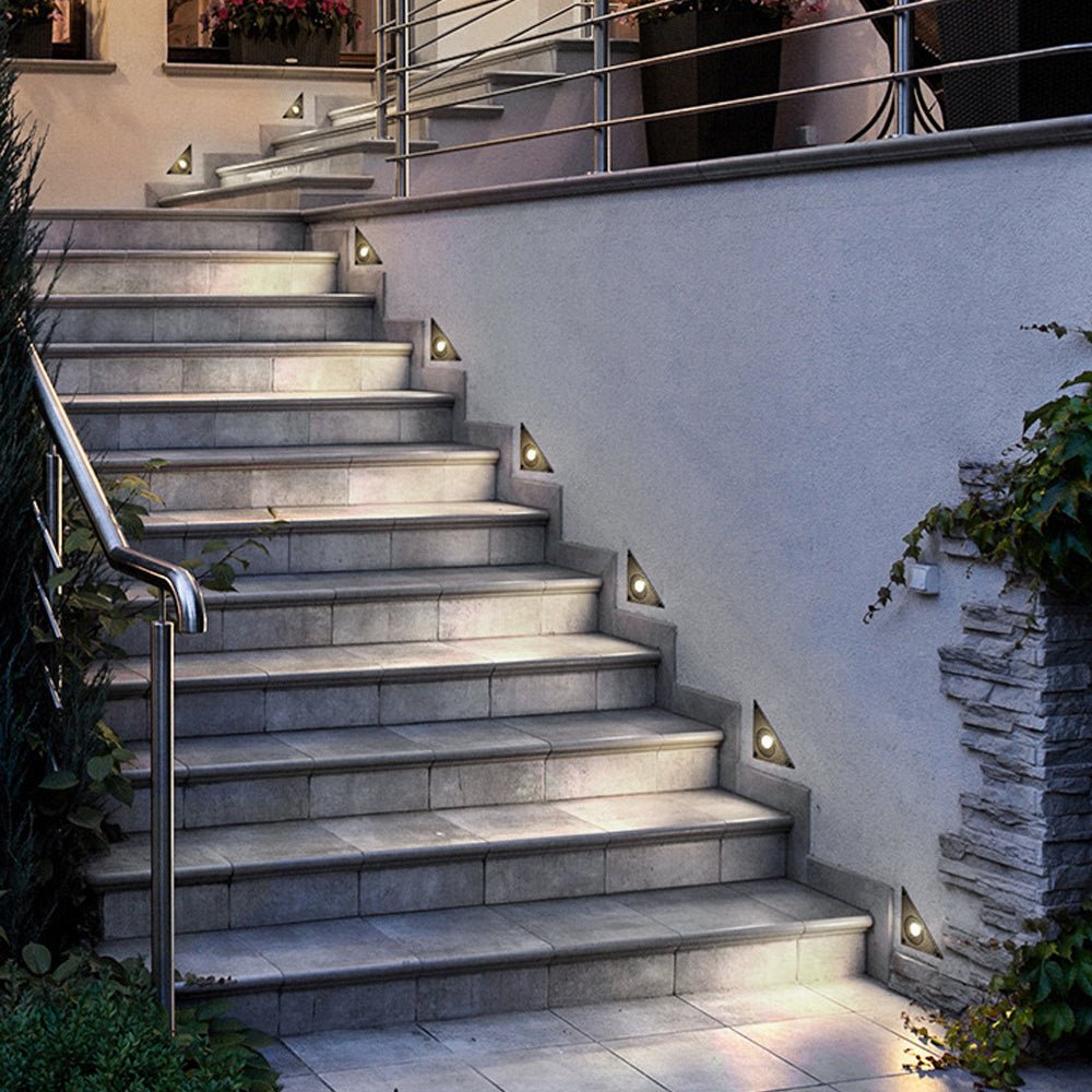 Waterproof DC24V Triangle Outdoor Deck Step Light - Lamp Outdoor