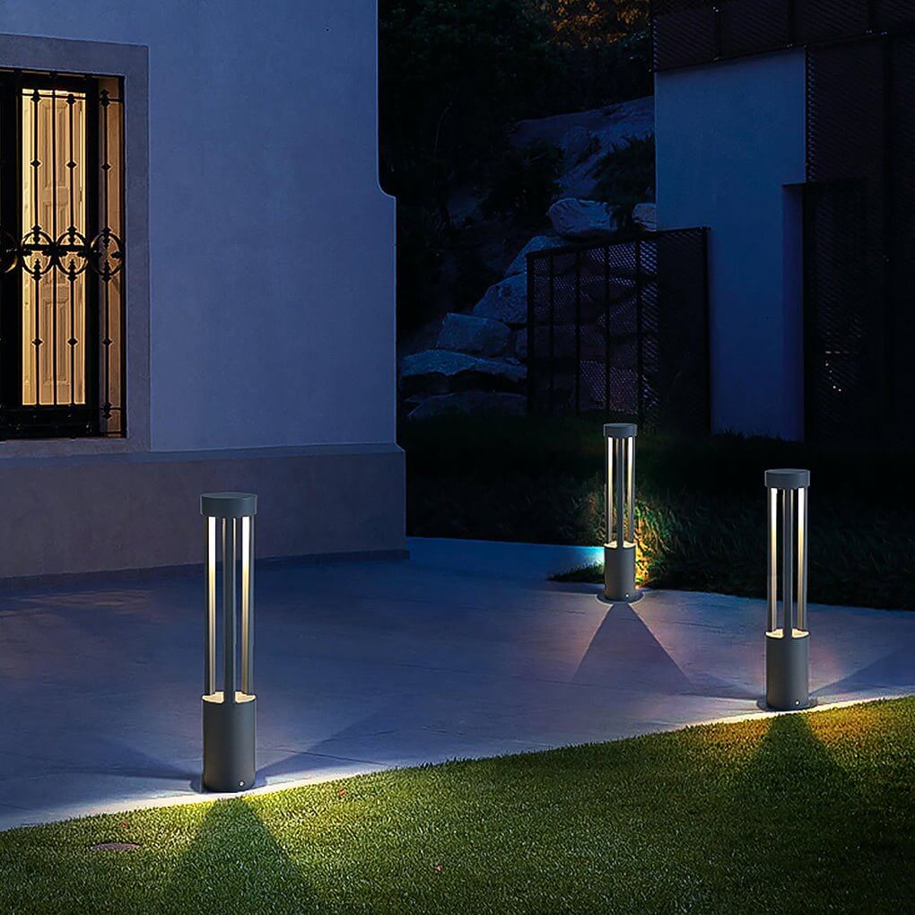 COB 30W LED Bollard Light Modern Open Fixture for Elegant Landscape Lighting - Lamp Outdoor