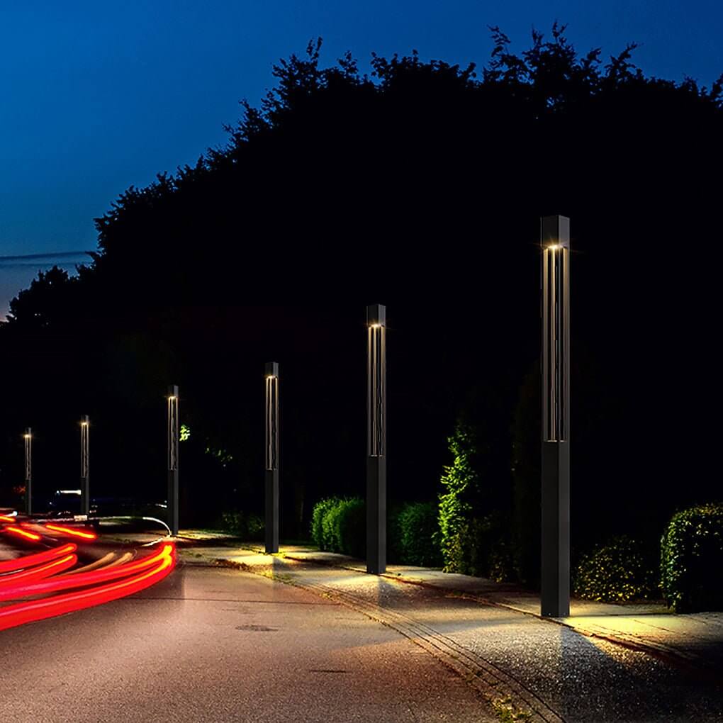 COB 30W LED Bollard Light Modern Open Fixture for Elegant Landscape Lighting - Lamp Outdoor