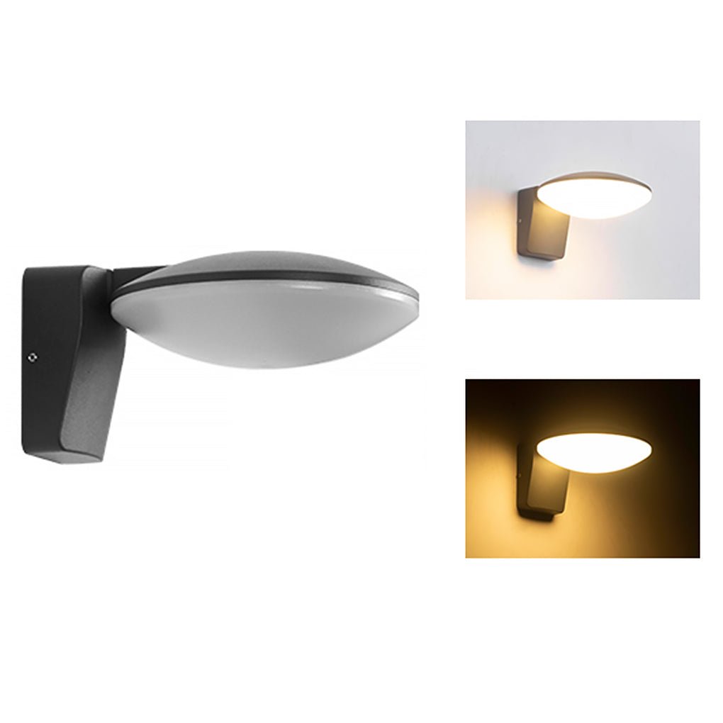Waterproof Modern Simple Outdoor Solar LED Wall Light for Terrace Balcony - Lamp Outdoor