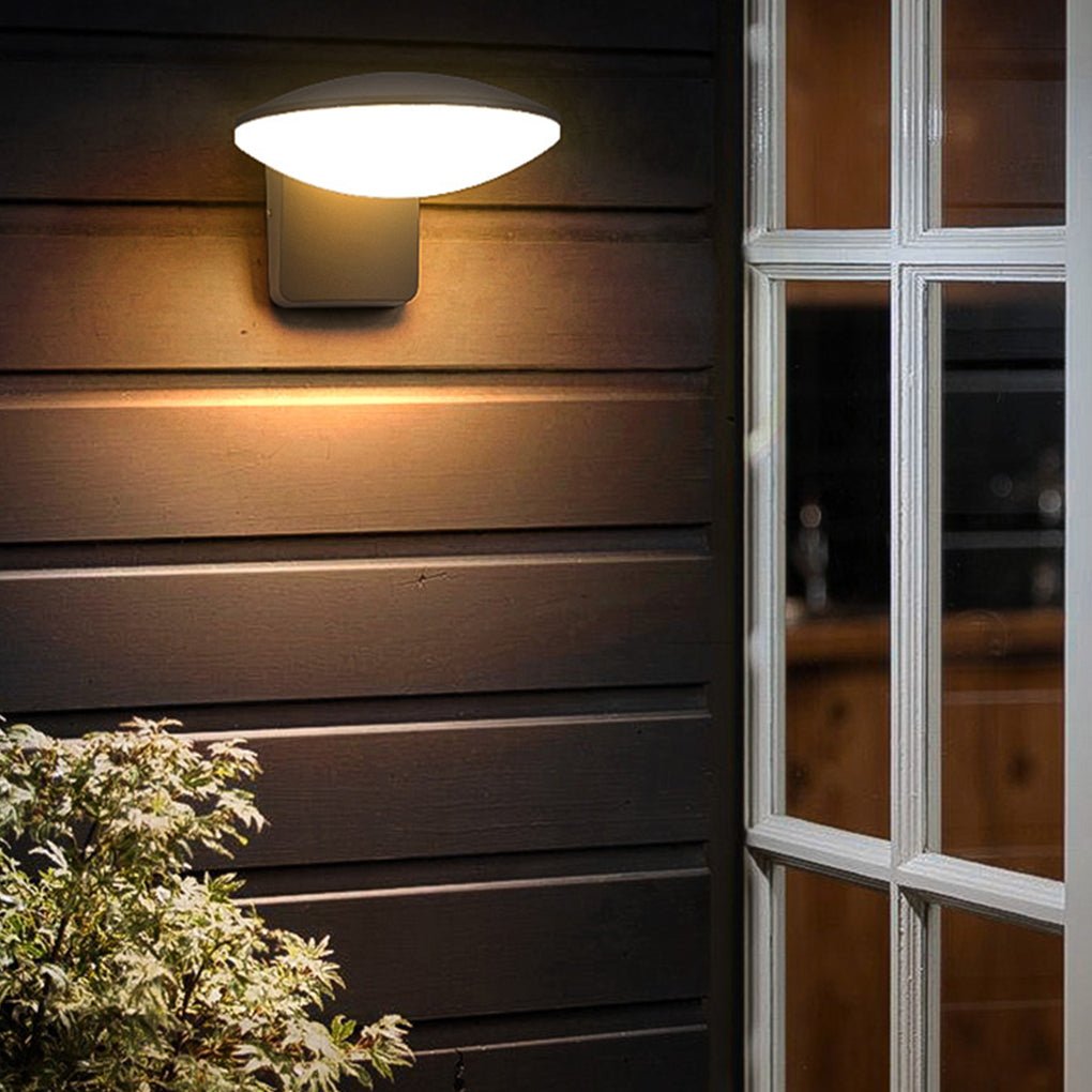 Waterproof Modern Simple Outdoor Solar LED Wall Light for Terrace Balcony - Lamp Outdoor