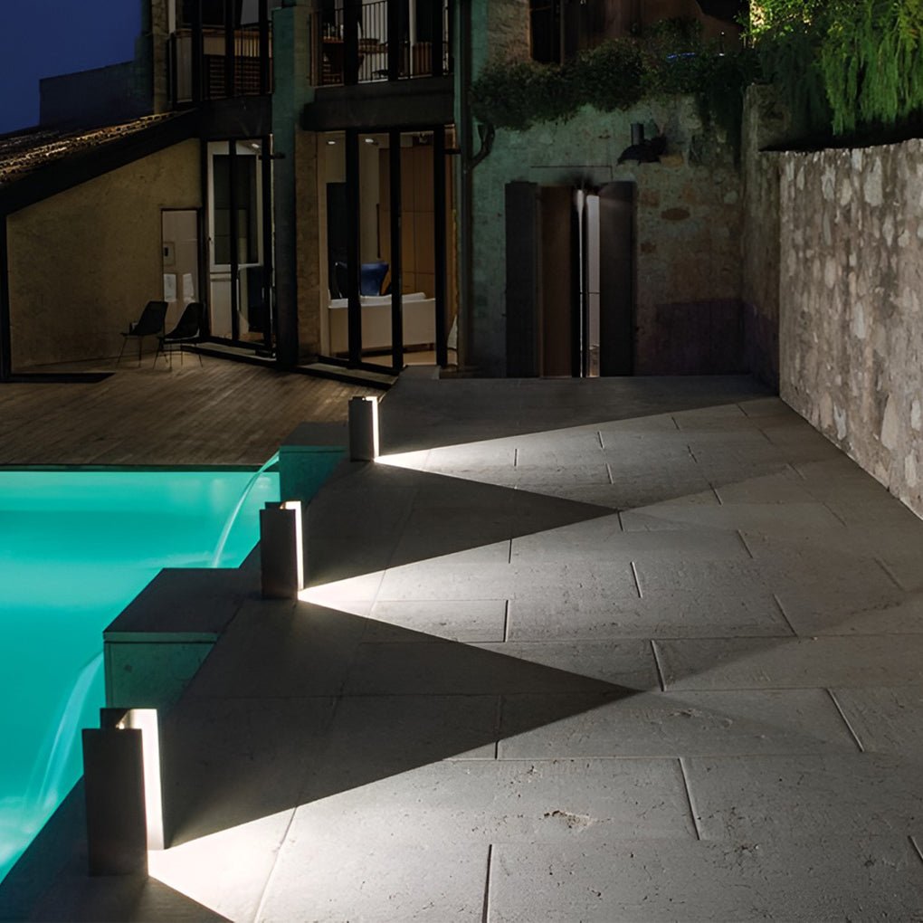 Robust Stainless Steel Waterproof Outdoor Lights Industrial 'H' Shape Landscape Lighting - Lamp Outdoor