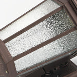 Waterproof Retro Aluminum Glass Shade European Style Outdoor Wall Lights - Lamp Outdoor