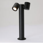 Flexi-Glow Dual-Head Rotatable Outdoor Lawn Light for Modern Landscapes - Lamp Outdoor