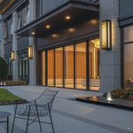 Waterproof Villa Courtyard Gate Unique Hollowed Design Wall Lamp for Outdoor - Lamp Outdoor