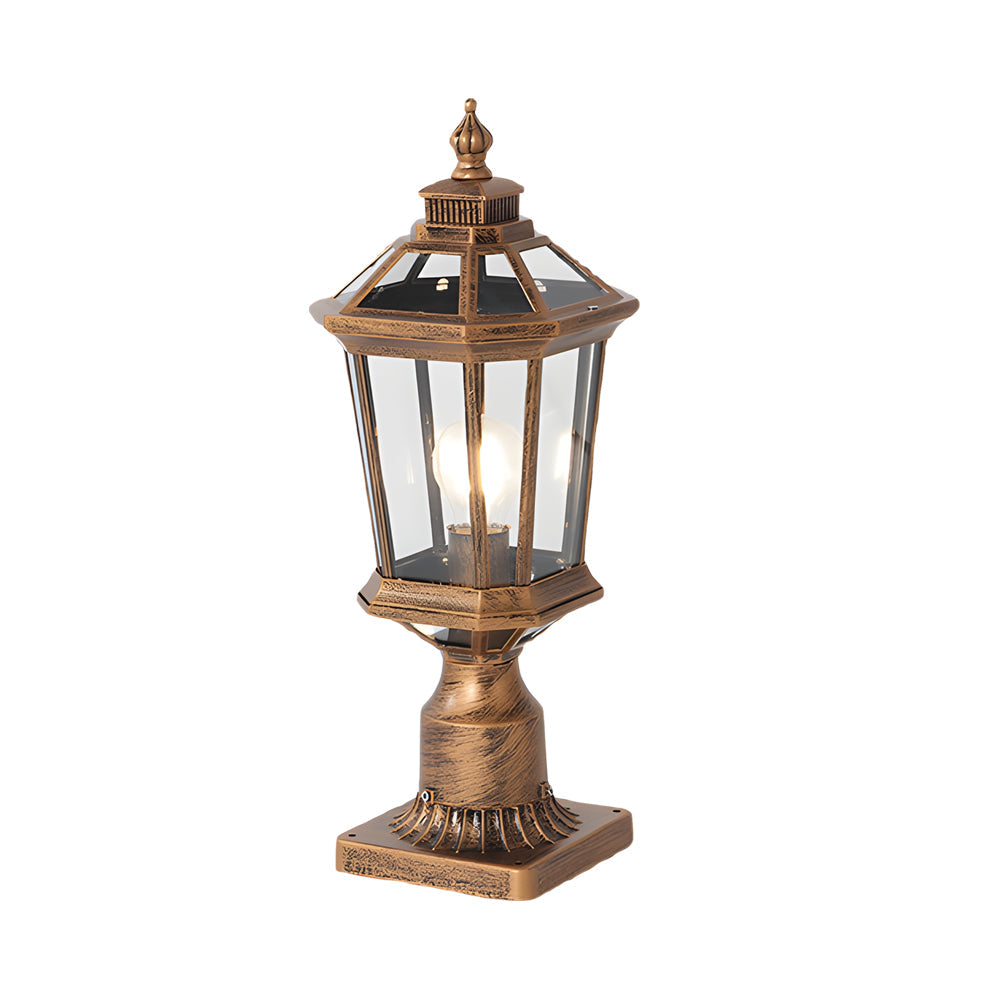 LED Waterproof Solar Column Pillar Lights for Garden - Lamp Outdoor