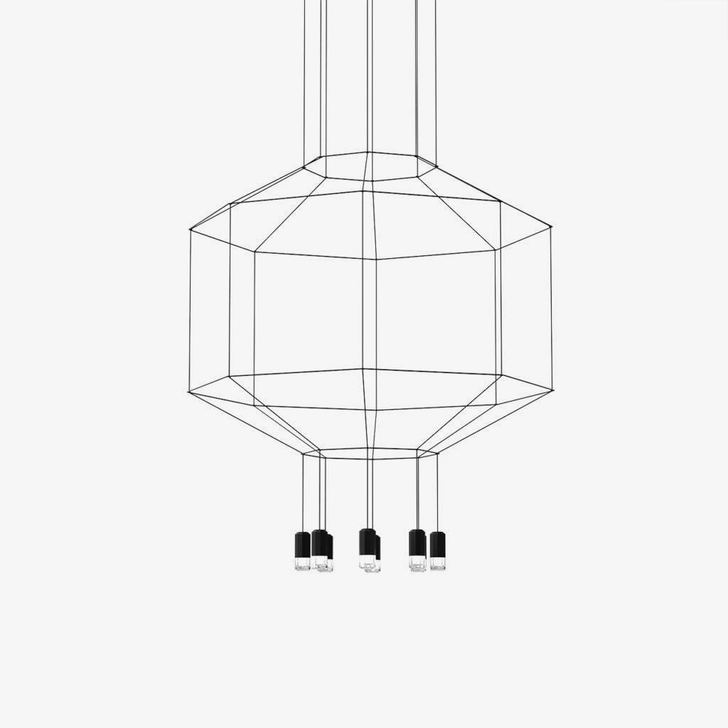 Geometric Lines Pendant Lamp - Lamp Outdoor