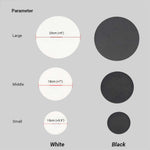 Klyne Minimalist Round/Square Outdoor Wall Lamp LED, Black/White - Lamp Outdoor